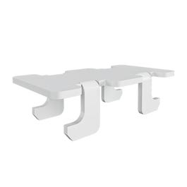 Afsluitdop stijl 6cm wit 9003 Afsluitdop stijl 6cm wit 9003