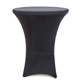 Hoes voor ronde klaptafel 84x84x110cm zwart Hoes voor ronde klaptafel 84x84x110cm zwart
