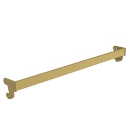 Hangstang frontaal rechthoekig goud Cremagold systeem 90cm Hangstang frontaal rechthoekig goud Cremagold systeem 90cm