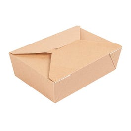 Cateringdoos The Pack golfkarton bruin 1980ml 19,6x14x6,2cm - per 50 Cateringdoos The Pack golfkarton bruin 1980ml 19,6x14x6,2cm - per 50