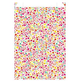 Geschenkzak Stippen 18+6x35cm - per 150 Geschenkzak Stippen 18+6x35cm - per 150