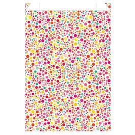Cadeauzak kraft stippen 27+7x45cm - per 150 Cadeauzak kraft stippen 27+7x45cm - per 150