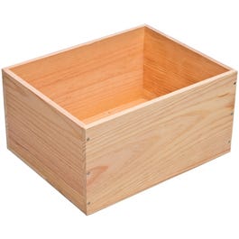 Wijnkrat hout voor 6 flessen opslag decoratie 33x17x26cm Wijnkrat hout voor 6 flessen opslag decoratie 33x17x26cm