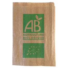 Kraftzak gruit en groenten AB 2kg bruin 20+6x31cm - per 1000 Kraftzak gruit en groenten AB 2kg bruin 20+6x31cm - per 1000