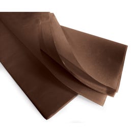 Vloeipapier chocolade 50x75cm - per 240 Vloeipapier chocolade 50x75cm - per 240
