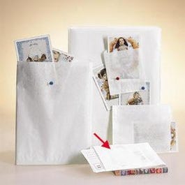 Snackzakje kraft papier wit 12x19cm - per 1000 Snackzakje kraft papier wit 12x19cm - per 1000