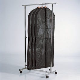 Kledinghoezen pvc zwart 61x152cm - per 3 Kledinghoezen pvc zwart 61x152cm - per 3