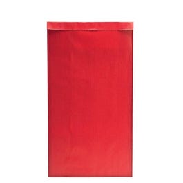 Cadeauzak kraft rood 18x6x35cm - per 250 Cadeauzak kraft rood 18x6x35cm - per 250
