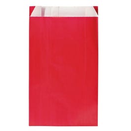 Geschenkzak kraft rood 24x7,5x40cm - per 250 Geschenkzak kraft rood 24x7,5x40cm - per 250