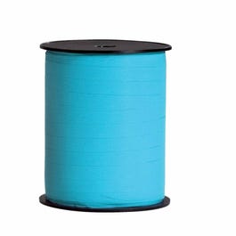 Cadeaulint synthetisch papier blauw 10mm x 250m Cadeaulint synthetisch papier blauw 10mm x 250m