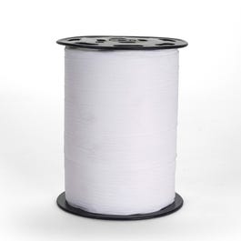 Cadeaulint synthetisch papier wit 10mm x 250m Cadeaulint synthetisch papier wit 10mm x 250m