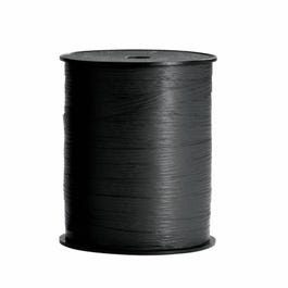 Cadeaulint synthetisch papier zwart 10mm x 250m Cadeaulint synthetisch papier zwart 10mm x 250m