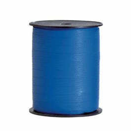 Cadeaulint synthetisch papier donker blauw 10mm x 250m Cadeaulint synthetisch papier donker blauw 10mm x 250m