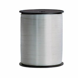 Cadeaulint synthetisch papier zilver 10mm x 250m Cadeaulint synthetisch papier zilver 10mm x 250m