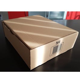 Vouwdoos bruin 14x20x7,5cm - per 20 Vouwdoos bruin 14x20x7,5cm - per 20