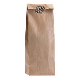 Kruisbodemzak kraft met bruin 10,3x5,7x29cm - per 100 Kruisbodemzak kraft met bruin 10,3x5,7x29cm - per 100