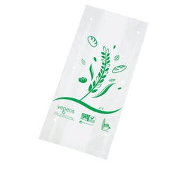 Brood- en banketzak geel plastic 16x5x35cm - per 200 Brood- en banketzak geel plastic 16x5x35cm - per 200