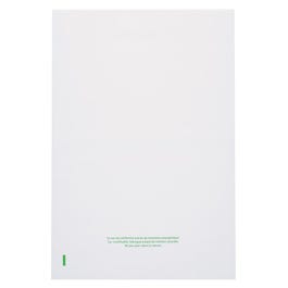 Beugelzak plastic LDPE 50µ 35x50cm - per 200 Beugelzak plastic LDPE 50µ 35x50cm - per 200