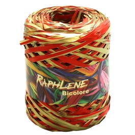Raffia rood goud 15mm x 200m Raffia rood goud 15mm x 200m