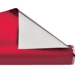 Inpakfolie polysatijn rood 30µ 70cm x 50m Inpakfolie polysatijn rood 30µ 70cm x 50m