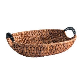 Mand ovaal hout naturel 37x29x13cm Mand ovaal hout naturel 37x29x13cm