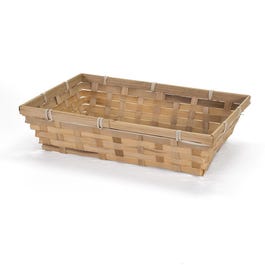 Geschenkmand rechthoekig naturel 30x20x7cm Geschenkmand rechthoekig naturel 30x20x7cm