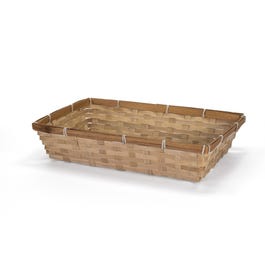 Mand bambou rechthoekig 38x24x8cm Mand bambou rechthoekig 38x24x8cm